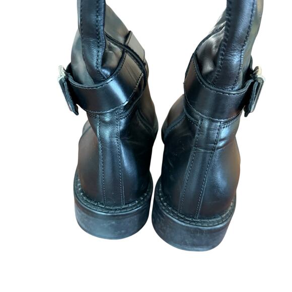 La Canadienne Stevie Leather Knee High Black Boot size 7.5 - Picture 5 of 8